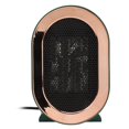 thumbnail image 2 of Electric Space Heater 1200W High Power Quiet Overheating Protection Dump Shutoff Dual Speed Adjustable Desk Ceramic PTC Heater Fan for Winter Green EU Plug 220V, 2 of 5