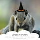 thumbnail image 4 of 1 juego de gorro de mascotas bufanda bowtie lizard bruja sombrero halloween fiesta de hámster accesorios de ropa de hámster, 4 of 4