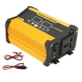 thumbnail image 2 of Sistema de panel solar monocristal 18W 18V Panel solar 30A 12V 24V Controlador 300W Kit inversor para acampar al aire libre Amarillo 12V a 220V, 2 of 12