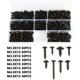 thumbnail image 1 of Tornillos-340uds-Caja de tornillos autorroscantes negros, 1 of 5