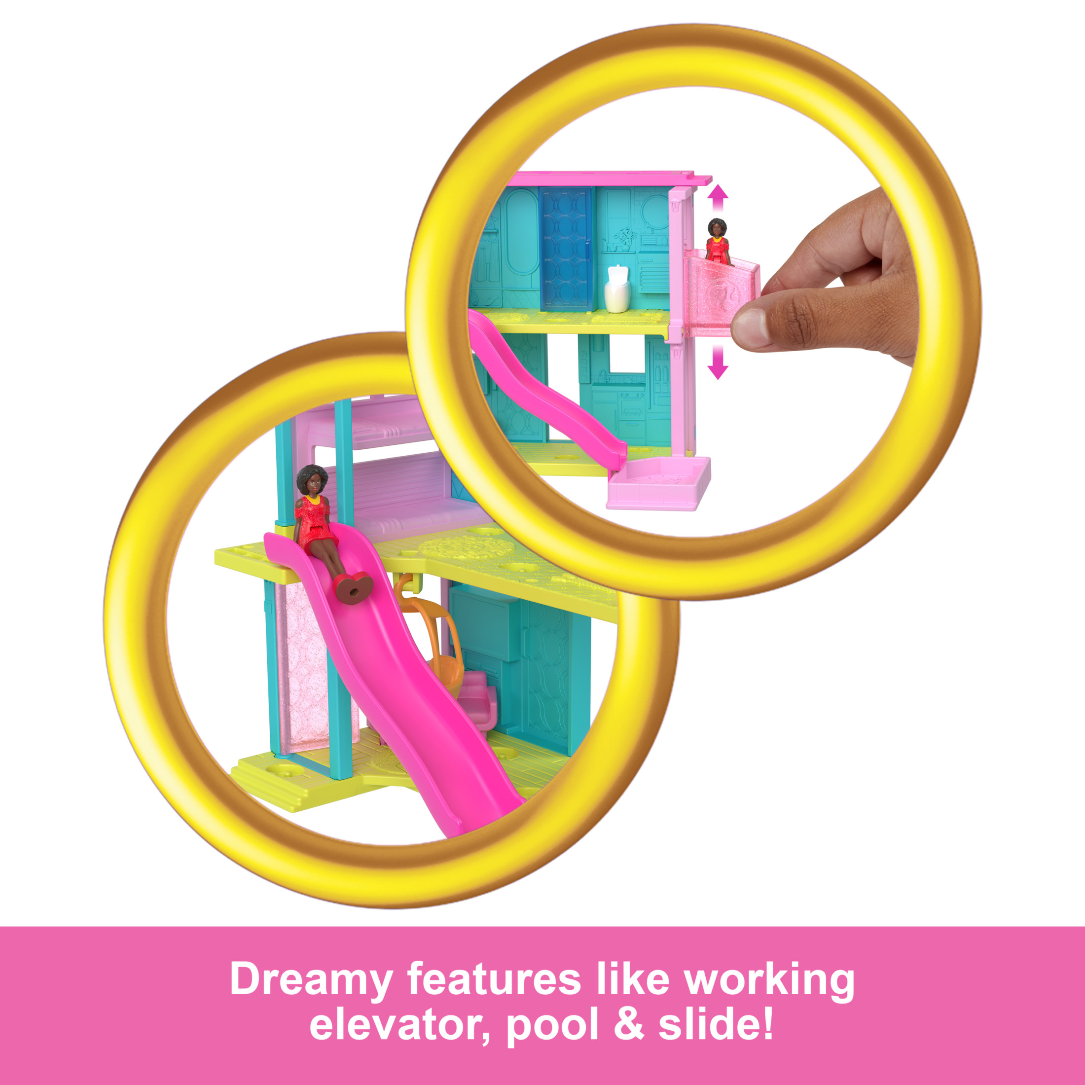Barbie Mini BarbieLand Dreamhouse Playset with Doll photo 3