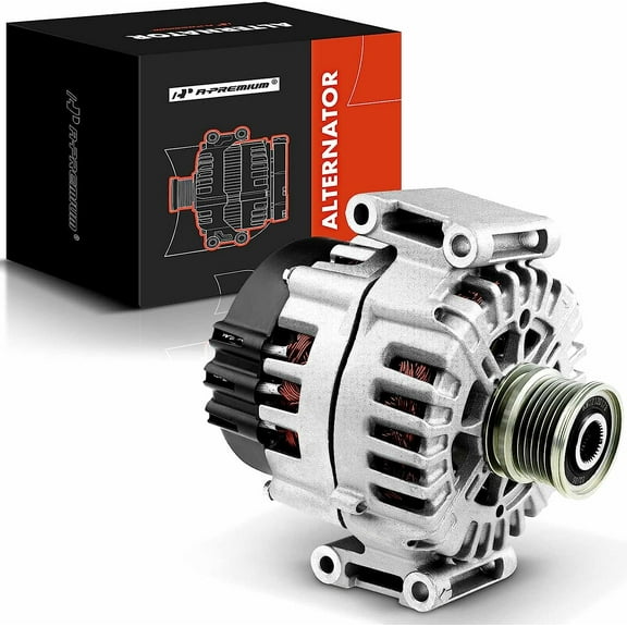 A-Premium Alternator with 12V 180A for Mercedes-Benz W204 C300 2013-2014, C350 2013-2015, X204 GLK350 2013-2015 - V6 3.5L