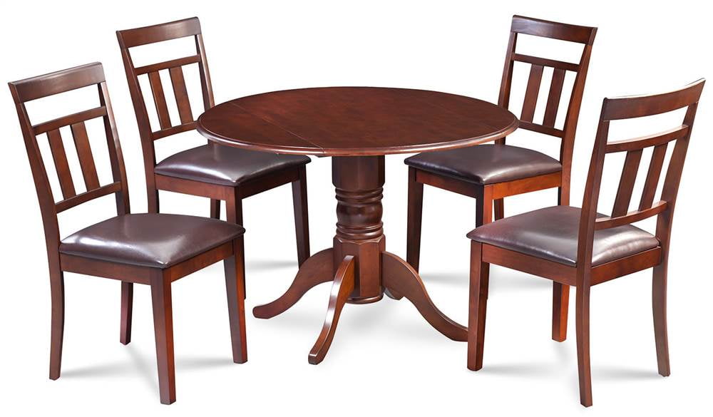 mahogany kitchen table and chair