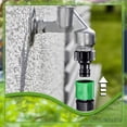 thumbnail image 5 of 16 Pieces Garden Water Hose Quick Connectors,3/4 Inch GHT Male and Female Water Hose Quick Connect Fittings with 10 Pieces Rubber Washer, 5 of 12