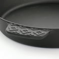 thumbnail image 4 of Spice By Tia Mowry Savory Saffron 12 Inch Cast Iron Skillet with Pouring Spouts, 4 of 7