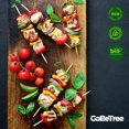 thumbnail image 5 of 1000 Brochettes en bois de 15 cm et de 2,5 mm de diamtre. Brochettes et btons en bois de bambou pour les grillades, les barbecues, la viande et les l, 5 of 5