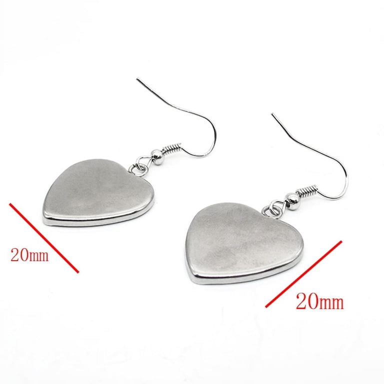 Enamel Alloy Double Monkey Heart Drop Earrings - Mothers Day & Daughter Fashion Jewelry Gift 1 thumbnail image