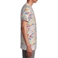 thumbnail image 6 of Wukai Passport Stamp Youth Unisex Short Sleeve T-Shirt for Boys, Girls, Teens, and Kids-Large, 6 of 7