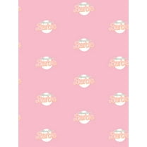 CA Dream Barbie Logo Removable Vinyl Wallpaper by Barbie - Pink