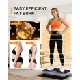 thumbnail image 2 of Vibration Plate Machine,180 Speeds Shake Plate for Weight Loss, 2 of 3