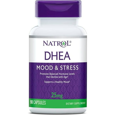 Natrol DHEA 25mg Capsules, 90 Ct