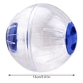 thumbnail image 3 of Billuyoard Pelota de ejercicio TureClos, juguetes de animales, juguetes rodantes, accesorios para correr de plástico perforado Juguetes de animales pequeños azul, 3 of 6