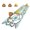 G, variant on Kids Educational Curling Board Game with Foldable Mat Bowling Ball Golf Football Basketball Dinosaur Car Racing Parent-children Interactive Competitive Family Children Curling Toy