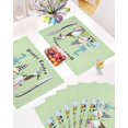 thumbnail image 5 of Easter Placemats Set of 6, Bunny Ears Gnomes Placemat for Dining Table Decorations, Easter Eggs Check Plaid Leopard Place Mats, Spring Table Mats for Kitchen Dinner Seasonal Holiday Party Decor, 5 of 6
