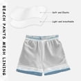 thumbnail image 5 of Kids' Beach Pants Comfortable Swim Trunks Light Blue Paper Cranes Shorts for Pool Vacation and Lounge Wear X-Small, 5 of 8