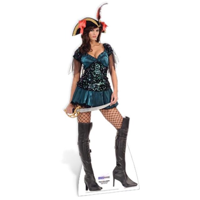 Star Cutouts SC189 Cut Out of High Sea Babe