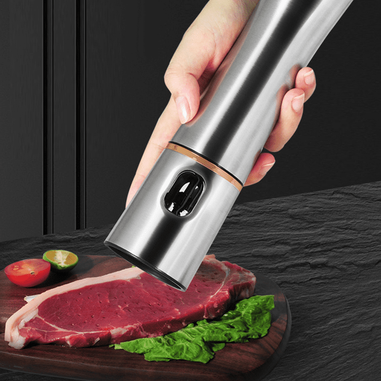 New Electric Salt And Pepper Grinder Set With Charging Base
