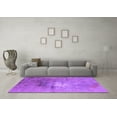 thumbnail image 3 of Ahgly Company Indoor Rectangle Oriental Purple Industrial Area Rugs, 8' x 12', 3 of 4