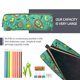 thumbnail image 5 of Fotbe Funny Animals in Jungle Estuche para Lápices de Cuero con Estampado, Estuche con Cremallera Resistente, Organizador Compacto y Elegante para Papelería, 5 of 7