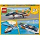 thumbnail image 5 of Kit de construcción LEGO Creator Supersonic Jet 3 en 1 31126, 5 of 9