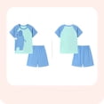 thumbnail image 3 of Emy Dola Toddler Baby Boy Summer Clothes Cute Graphic T Shirt Elastic Waist Pockets Shorts Set 2 Piece Short Sleeve Outfit, 3 of 7