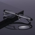 thumbnail image 4 of Gafas de lectura para personas mayores, gafas de lectura de moda para personas mayores, montura óptica de metal para gafas de lectura., 4 of 5