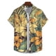 thumbnail image 4 of Camisas hawaianas con estampado floral 3D para hombre, blusa de manga corta con un solo pecho, blusas de playa para vacaciones, ropa Harajuku, 4 of 5