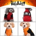 thumbnail image 5 of Skull Pumpkin Halloween Pet Sweater Pet Costume Dog Costume Big Dog Costume, 5 of 6