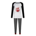 thumbnail image 3 of LIZUOJUN Women's Pajama Sets Long Sleeve Pants Sleepwear 2 Piece Lounge Set Soft Comfortable Breathable Pjs Loungewear Striped Christmas Print Pajama Holiday Sleepwear - L, 3 of 7