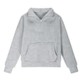 thumbnail image 6 of Girls Sweatshirt Half Zip Hoodie Pullover Sweatshirts for Teen Girls Fall Winter Clothes Thumb Hole Spring Shirt Coat Solid, 6 of 6