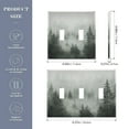 thumbnail image 2 of Yayeee Toggle Light Switch Wall Plate 2-Gang 4.56"x4.48" Decorative Outlet Cover, Foggy Forest, 2 of 7