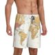 thumbnail image 2 of Fotbe World Map 1 Pantalones Cortos de Pijama para Hombre, Ropa de Dormir, Pantalones de Pijama Cortos para Hombre-Small, 2 of 6
