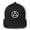 Black/ White, variant on AA NA lg Circle Triangle White Logo Clean Sober 12-step Recovery Support Gift Mesh Retro Hat (Red)