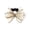 Beige, variant on Glittering Rhinestones Hair Accessory Flexible Stretchy Bows Design Hair Ties Scrunchies For Teens Adults Multiple Styles