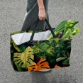 thumbnail image 7 of Tropical Plants Large Capacity Reusable Foldable Beach Bag | Oxford Cloth Beach Bag, Laundry Organizer, and Decorative Box, 7 of 7