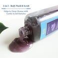 thumbnail image 3 of Blue Nectar Niraa French Lavender Tan Removal Body Wash  Scrub for Women  Men - 250ml, 3 of 7