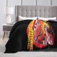 thumbnail image 4 of Mantas de felpa de Lightning McQueen para viajes, dormitorio, sala de estar, sofá, oficina, 4 of 8