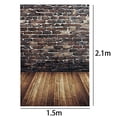 thumbnail image 2 of ABPHOTO Polyester 5x7ft Brown Brick Wall Photography Background Photo Backdrops Studio Props for Baby Newborn, 2 of 3