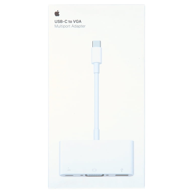 Apple, USB-C VGA Multiport Adapter, Model A1484, for MacBook