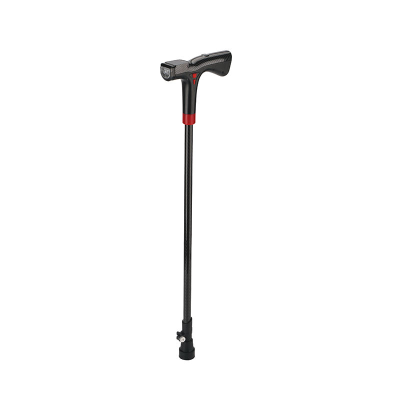 Smart cane adjustable foldable cane light supports GPS tracking twoway
