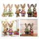 thumbnail image 1 of 3 Pares de Muñecos de Conejo de Pascua de Pie, 35 Cm de Alto SOLEDAD Estatuilla de conejito, 1 of 10