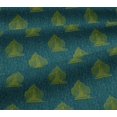 thumbnail image 5 of oneOone Viscose Jersey Fabric Leaves & Tree Block Print Fabric BTY 60 Inch Wide, 5 of 5