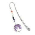 thumbnail image 1 of Chakra  Bookmark,Colorful  Bead Decor Bookmark Delicate Surfaces Beading Bookmarks Antique Copper Metal Book Mark For Student Or Teacher, 1 of 8