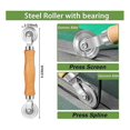 thumbnail image 2 of Screen Roller Tool,Screen Spline Tool,Spline Roller,3-In-1 Screen Door Repair Kit for Installing Do, 2 of 5