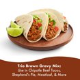 TRIO Low Sodium Brown Gravy Mix, Just Add Water Gravy Packet, 16 Oz