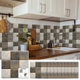 thumbnail image 1 of Precios de Liquidación, 10 pegatinas de azulejos de cristal para bricolaje, decoración de cocina y baño, pegatinas de pared autoadhesivas, pegatinas de azulejos de cerámica Akmoler, 1 of 2