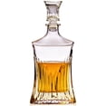 thumbnail image 5 of Whiskey Decanter Set of 5 – Luxury Whisky Decanter and Glass Stopper with 4 Old Fashioned Glasses - Premium Stylish Shape and Classic Design, 5 of 5