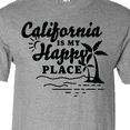 thumbnail image 4 of Inktastic California is My Happy Place with Palm Trees T-Shirt, 4 of 5