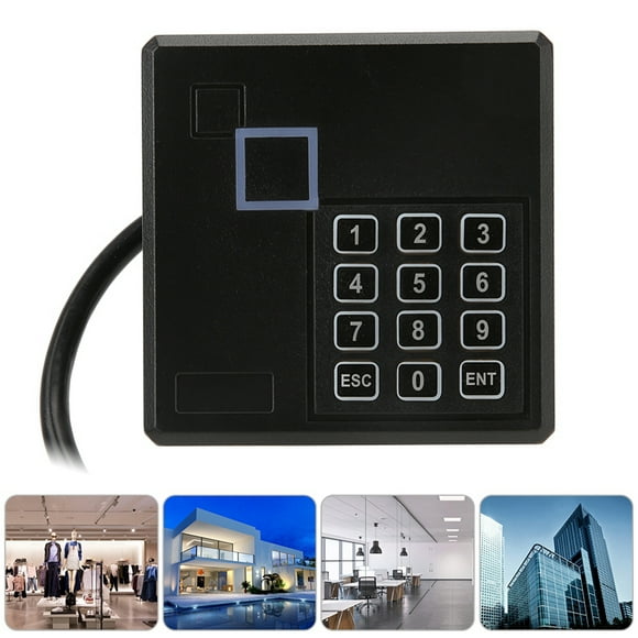 Password Card Reader, Sturdy Black Dust-Proof Fully Sealed Card Reader Access Control Low Price With Keypad Password For Home