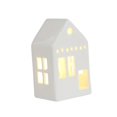 thumbnail image 3 of Casa de cerámica del pueblo de Navidad del LED con el LED, ornamento de la luz de la noche de la lámpara de mesa LED para Estilo C Yuyangstore Luz de noche, 3 of 8